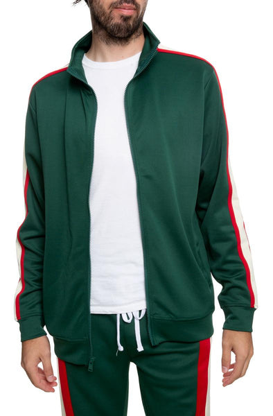 Front View Warmup Track Jacket