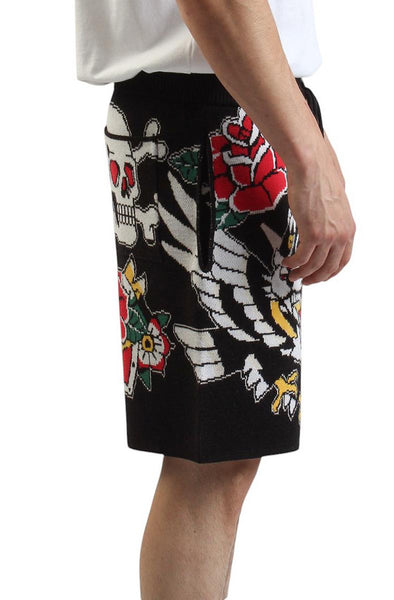 Panther Knit Shorts