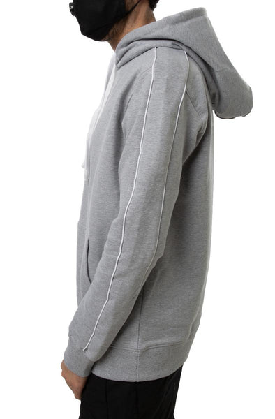 Piped Pullover Hoodie