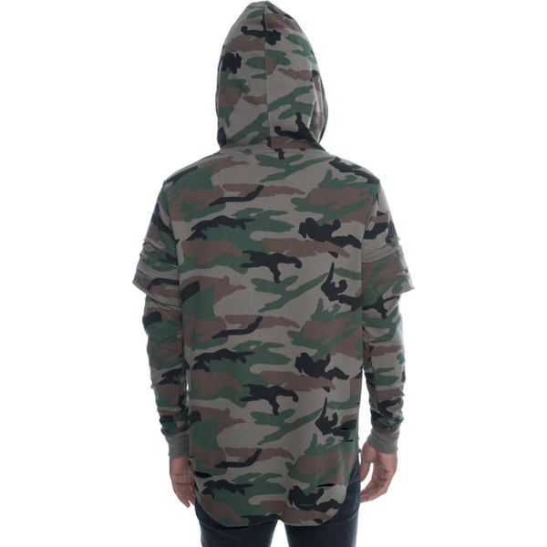 Men's Ripped Hoodie