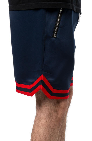 Dropped Track Shorts