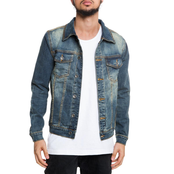 Front View TOM DENIM JACKET