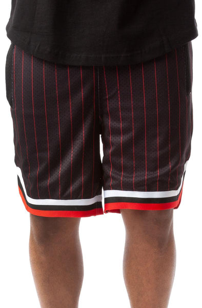 Front View Game Day Pinstripe Shorts