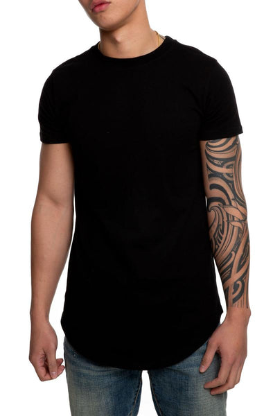 Front View Basic Scoop Tee