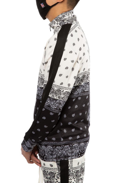2Tone Paisley Track Jacket