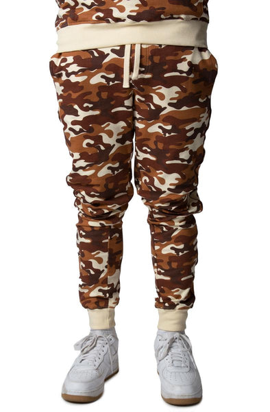 Desert Camo Piped Jogger