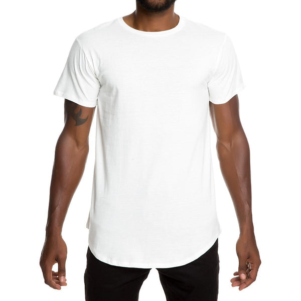 Front View Men's SS Scallop Tee