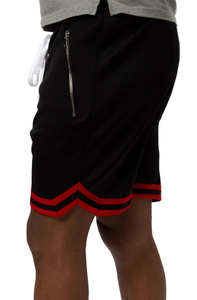 Dropped Track Shorts