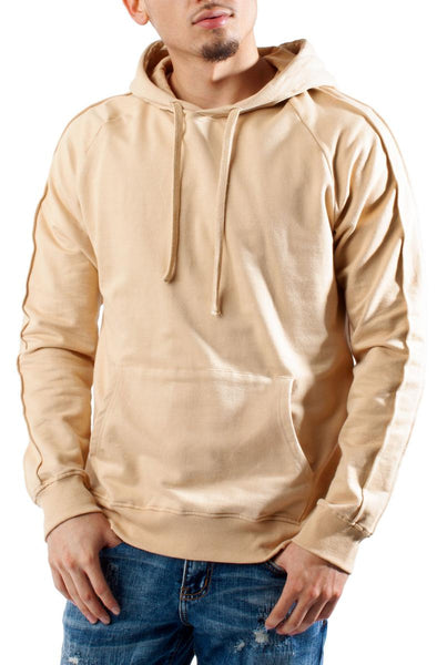Front View Pintuck Hoodie