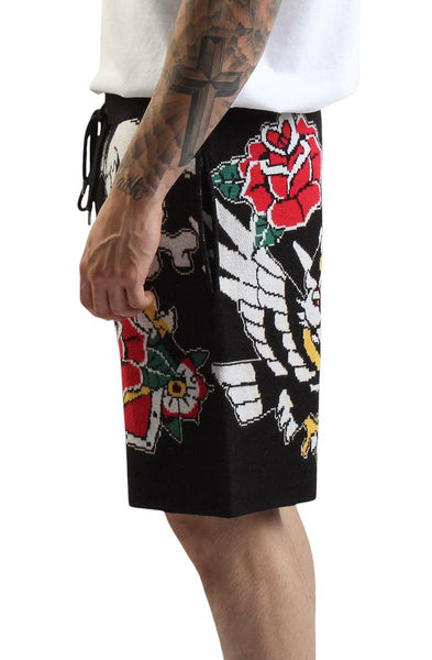 Panther Knit Shorts