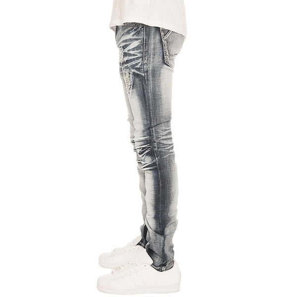 Men's Ripped Denim Jeans