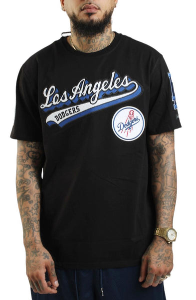 Front View Los Angeles Dodgers Script T-Shirt