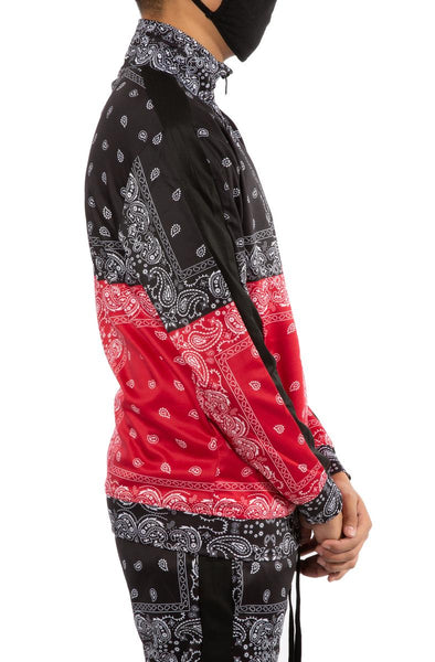 2Tone Paisley Track Jacket
