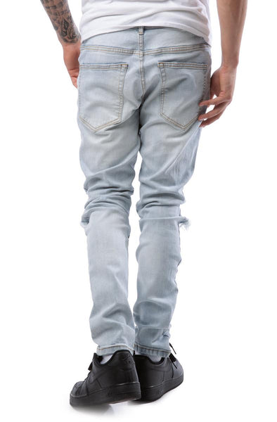 Quinn Distress Basic Jeans