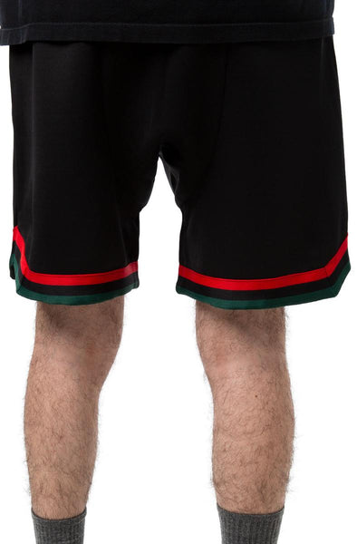 Dropped Track Shorts