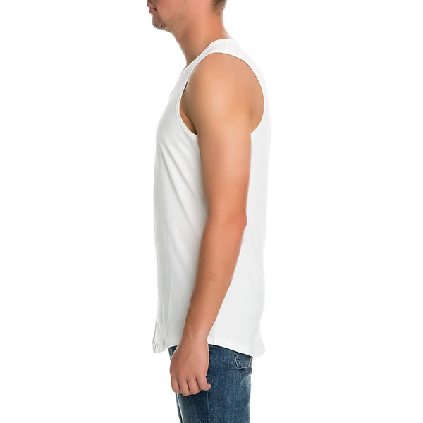 Distressed Tank White