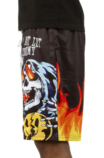 Enemy Mine Mesh Shorts