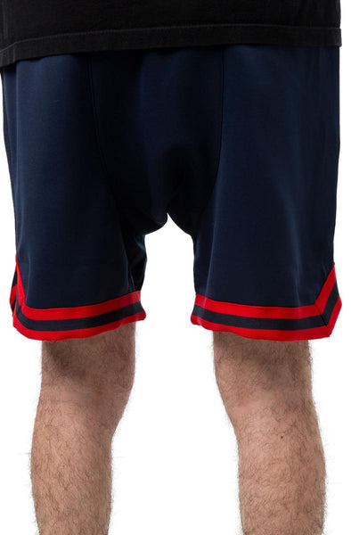 Dropped Track Shorts