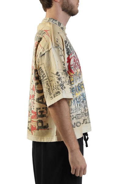 All Over Print Crop T-Shirt