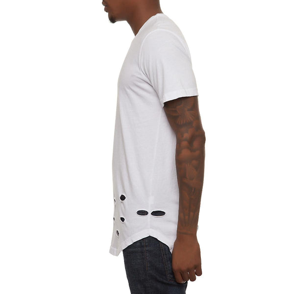 Men's Destroyed Bottom Tee
