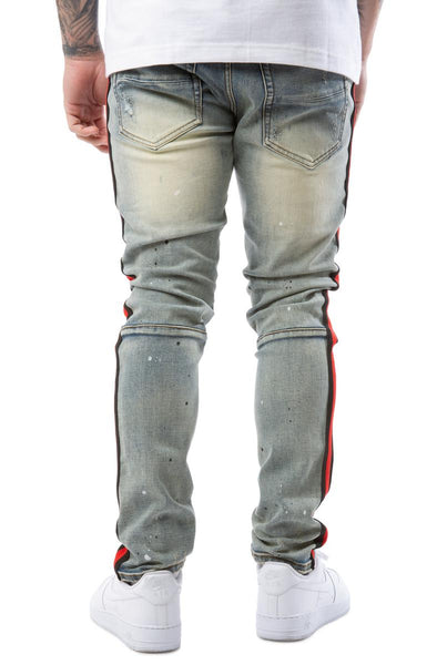 Bronson Striped Jeans