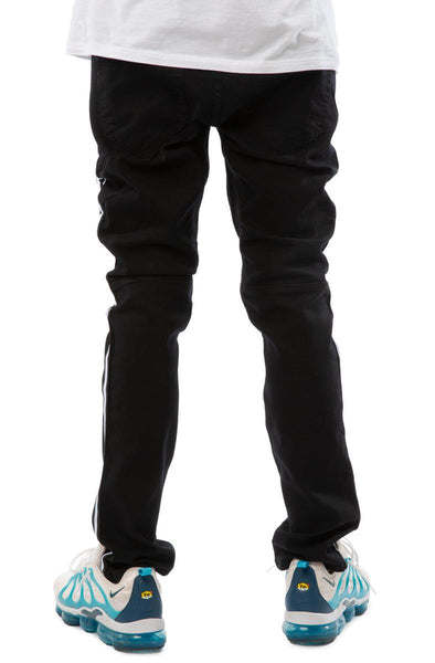 Dunning Moto Side Stripe Jeans