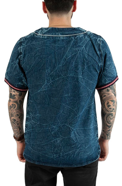 OG Denim Baseball Jersey