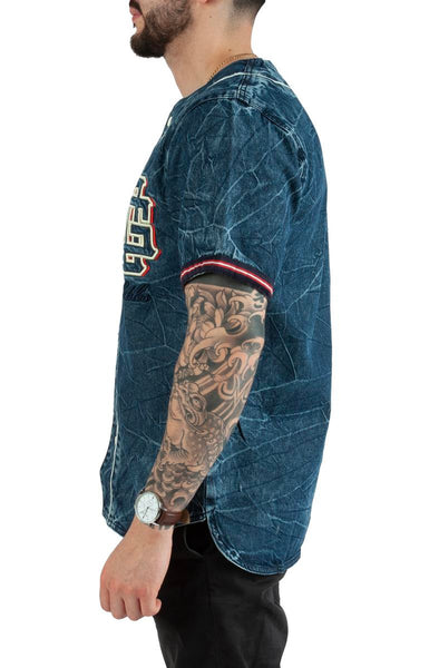 OG Denim Baseball Jersey
