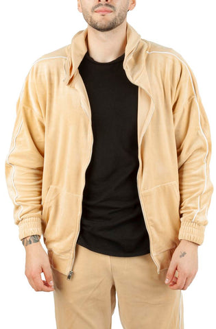 Desert Camo Piped Hoodie