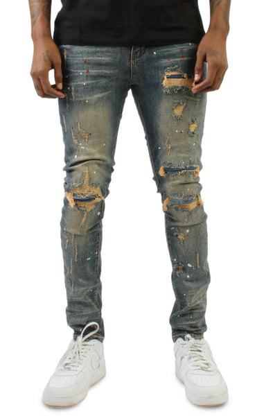 Front View All Day Core Denim Jean