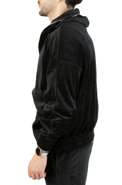 Velour FaceZip Hoodie