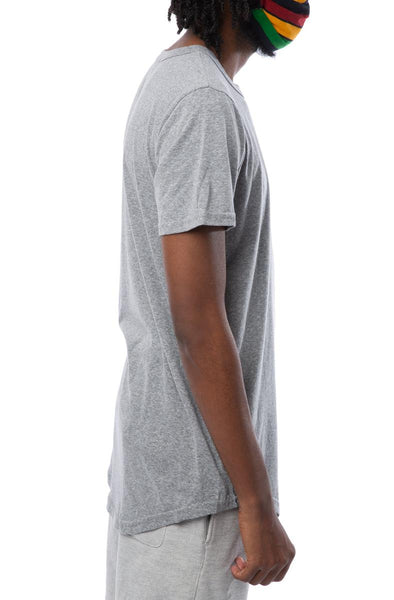 CB V3 Scoop Tall Tee in Heather Grey
