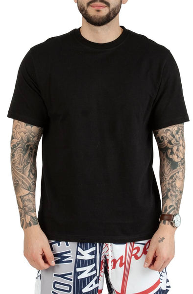 Front View French Terry Box Fit Tee