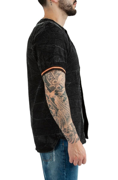 OG Denim Baseball Jersey