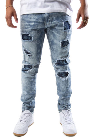 Dunning Moto Side Stripe Jeans