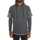 Front View Men's Ripped Hoodie