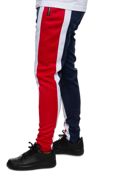 Pinstripe Track Pants
