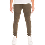 Front View Men's Moto Joggers