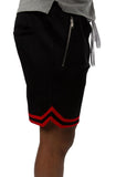 Dropped Track Shorts