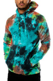 Front View Cole Tie Dye Hoodie