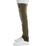 Men's Zipped Ripped Pants