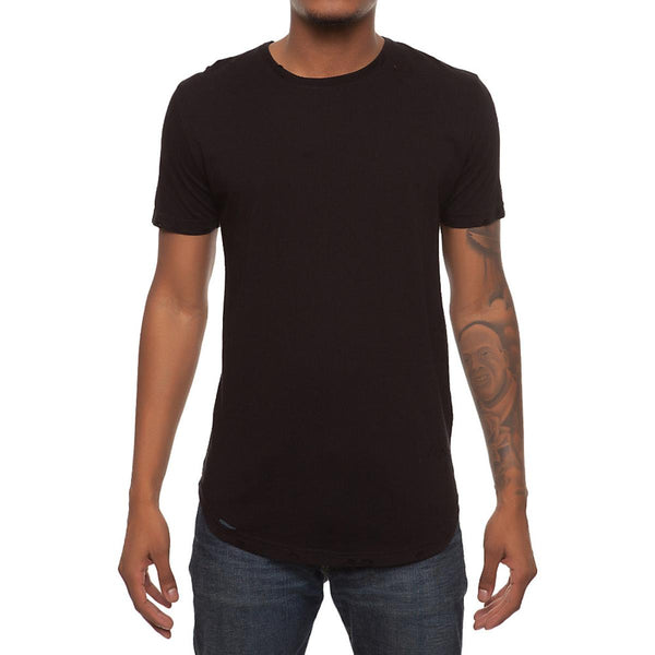 Front View Men's All Over Destroyed Tee