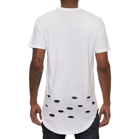 Men's Destroyed Bottom Tee