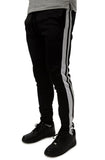 Front View Double Stripe Track Pants