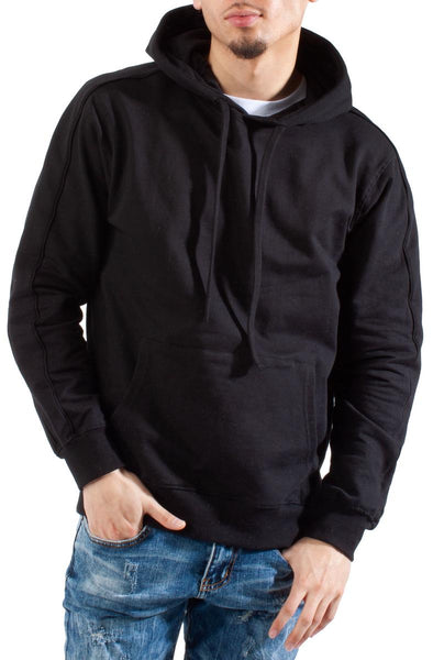 Front View Piped Hoodie