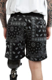 Paisley Mesh Shorts
