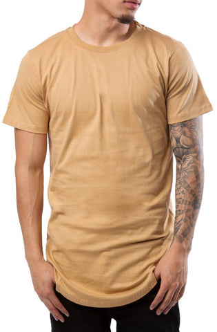 Men's Basic Scallop Tee