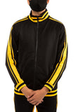Front View Shane Striped Jacket