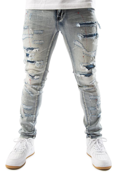 Lloyd Ripped and Torn Jean