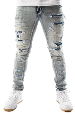 Lloyd Ripped and Torn Jean